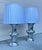 Bull Nose Cylinder Mercury Glass Table Lamps - a Pair For Sale - Image 10 of 18