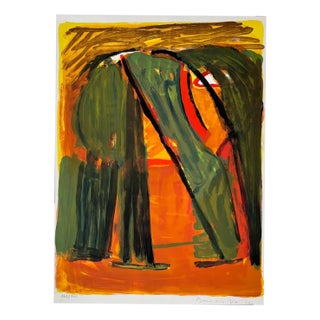 Bram Van Velde, Forest, 1970s, Lithograph For Sale