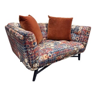 Roberto Tapinassi + Maurizio Manzoni for Roche Bobois the Profile Loveseat For Sale