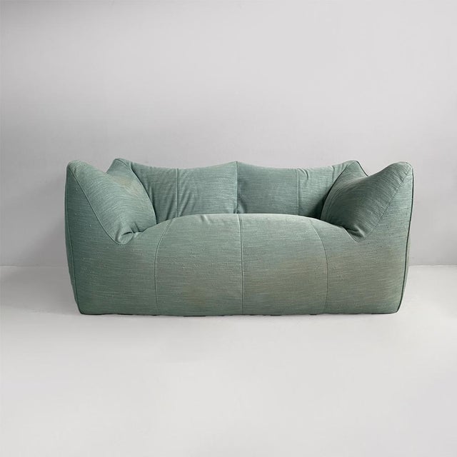 Italian Modern Le Bambole Sofa in Fabric attributed to Mario Bellini for B&B, 1980s For Sale - Image 6 of 13