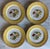 Georges Briard Set of 7 Somerset Plates by Georges Briard With Botanical Fruit Design For Sale - Image 4 of 10