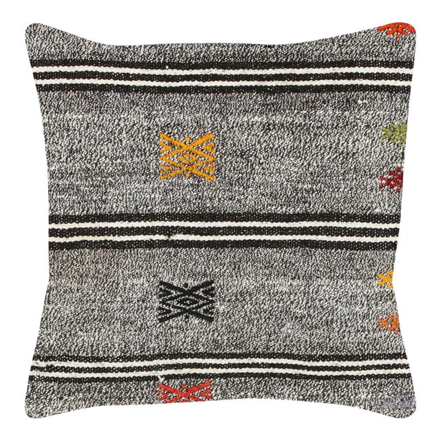 1960s Turkish Rag Pillow For Sale