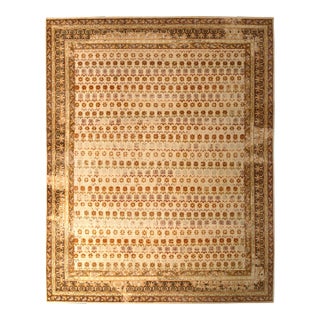 Rug & Kilim’s Daisy Rug in Cream and Orange, 6x9 For Sale
