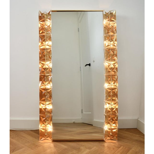 Large Illuminated Crystal Mirror from Kinkeldey, 1970s For Sale - Image 15 of 18