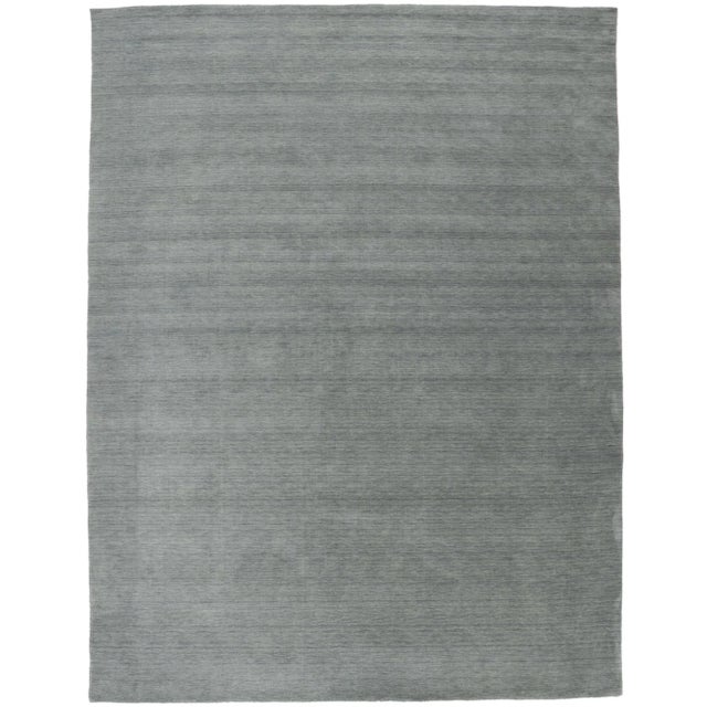 Gray Area Rug With Modern Style - 09'10 X 13'00 For Sale - Image 9 of 9