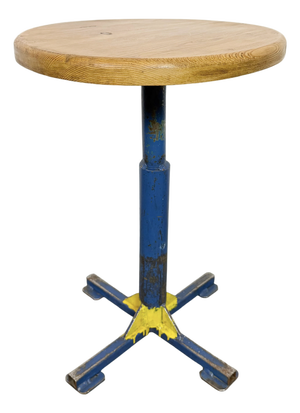 Vintage Industrial Workshop Stool, 1960s