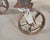 Industrial Style Round Machined Iron Center Table on Casters For Sale - Image 13 of 18