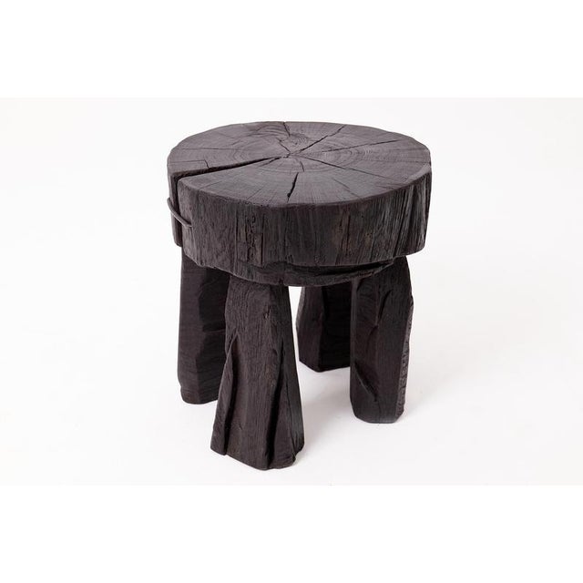 Not Yet Made - Made To Order Sculptural Side Table by Logniture For Sale - Image 5 of 16