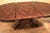 2020s Round to Oval Mahogany Dining Table With Self Storing Leaf, Seats 8-10 People, by AntiquePurveyor For Sale - Image 5 of 12