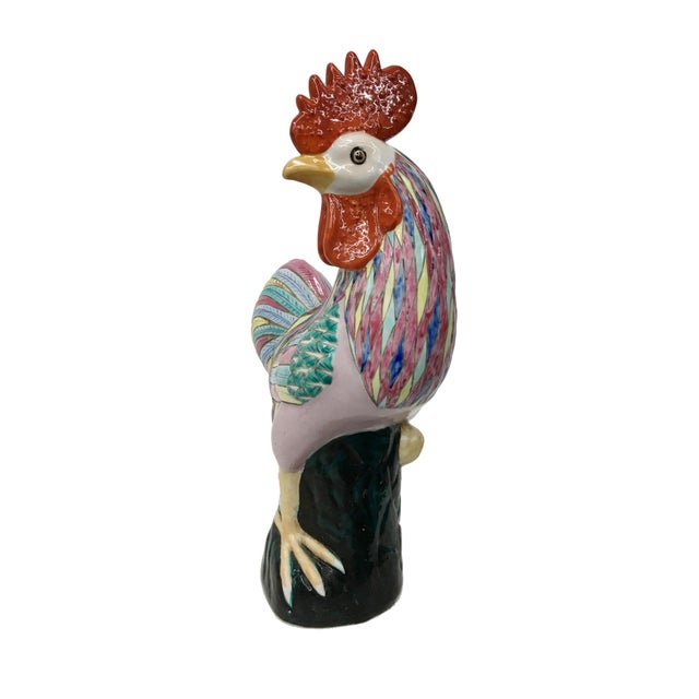 Vintage Chinese Decorative Rooster For Sale In New York - Image 6 of 6