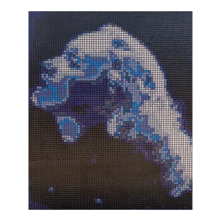 Large Tile Portrait of Marlena Dietrich For Sale