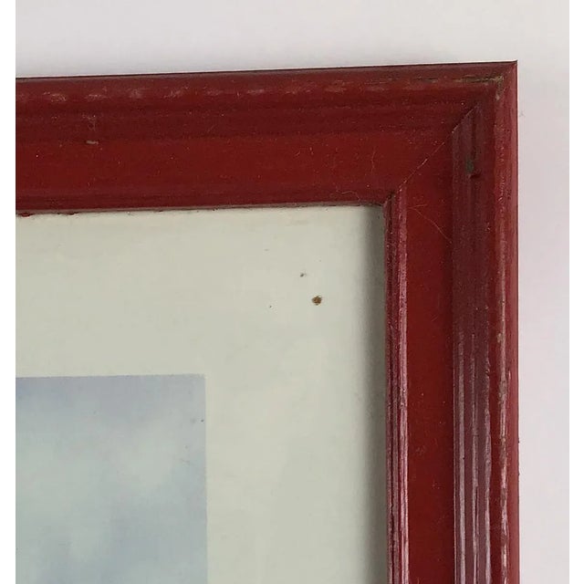 Blue Framed Prints Mark Waki 1986 Fighter Jets - a Pair For Sale - Image 8 of 13