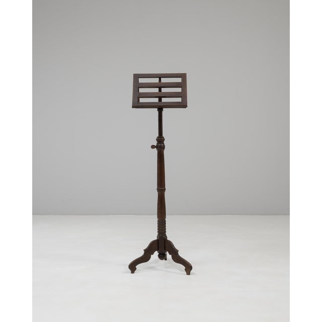 French 1900s French Wooden Music Stand For Sale - Image 3 of 18