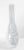 Mid-Century Modern Italian Murano Black and White Art Glass Bottle Vase For Sale - Image 4 of 16