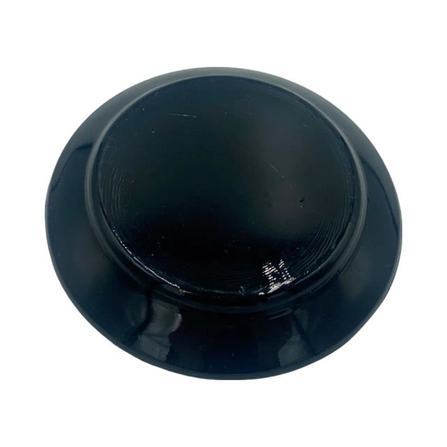 1980s Vintage Dangerfield's Comedy Club Nyc Ashtray Dish New York City Black For Sale - Image 10 of 12