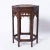Chinese Export Bamboo and Rattan Pair of Chairs and Stand For Sale - Image 10 of 12
