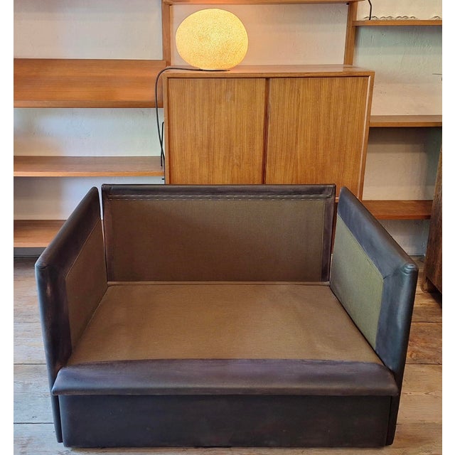 Club Chair in Leather by Niels Eilersen, 1960s For Sale - Image 4 of 8