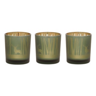 Mossy Oak Deer Votive (Set of 3) For Sale