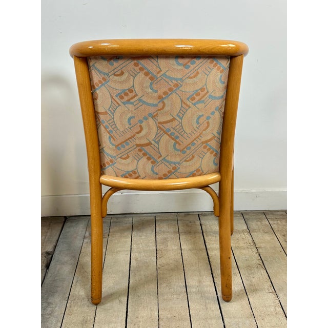 Wood Vintage Armchairs from Baumann, France, 1980s, Set of 6 For Sale - Image 7 of 11