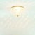1 of 3 Mid-Century Bubble Glass Flush Mount/Ceiling Light by Helena Tynell for Limburg, Germany, 1960s For Sale - Image 6 of 10