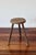 Vintage Rustic Tripod Stool in Turned Wood, 1950s For Sale - Image 6 of 6