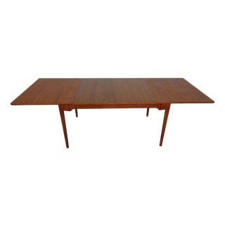 Extandable Teak Model B065 Dining Table by Finn Juhl for Bovirke, Denmark, 1950s For Sale