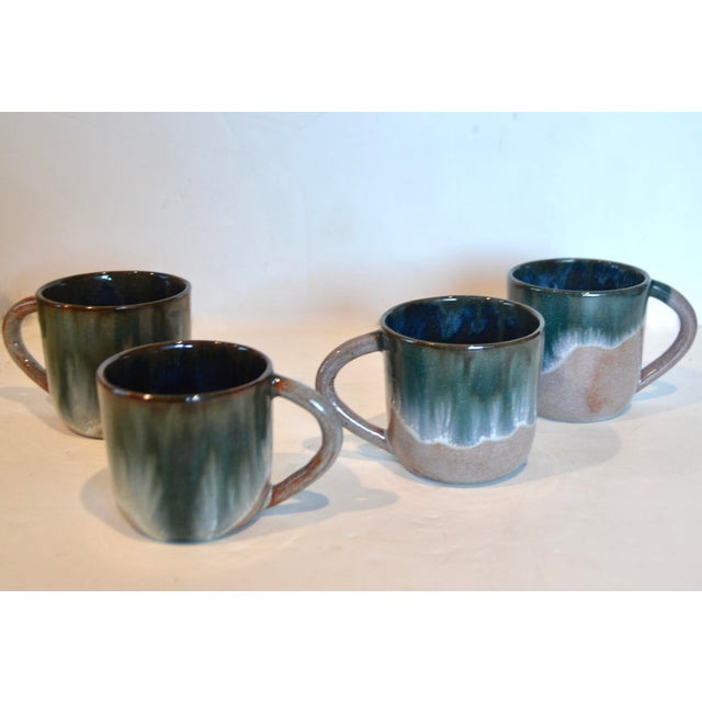 1940s Eugene Deutch Studio Pottery Drink Set For Sale - Image 5 of 9