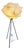 Cocoon Tripod Floor Lamp from Goldkant Leuchten, 1960s For Sale