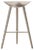 Oak and Brass Bar Stool by Lassen For Sale