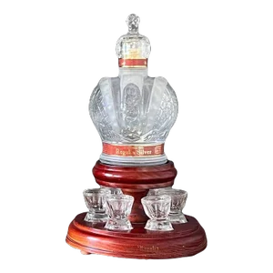 1960s Vintage Regalia Elite Vodka Decanter Set- 7 Pieces