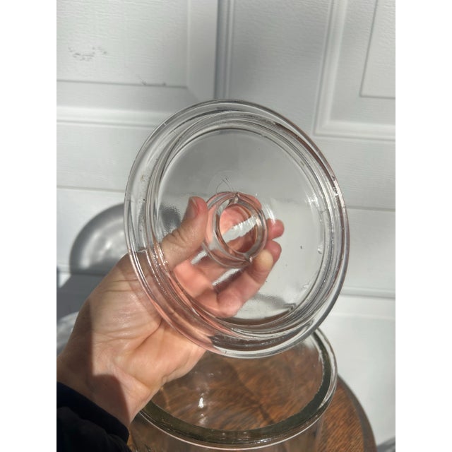 Mid 20th Century Mid 20th Century Glass “Mi Lola” Cigar Jar For Sale - Image 5 of 9