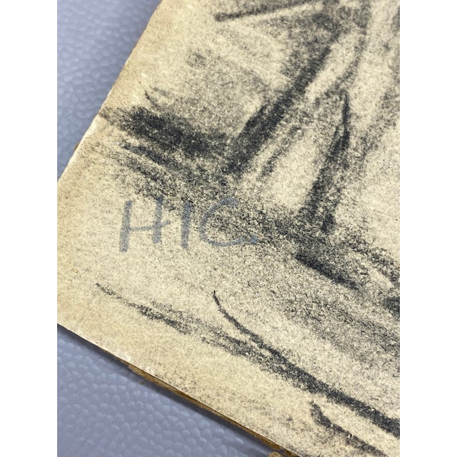 Paper 1930s Henry Ives Cobb Jr. Charcoal Drawing of Central Park For Sale - Image 7 of 11