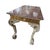 Italian Antique Italian Top Marble Gilt and Patina Wood Center Table For Sale - Image 3 of 6