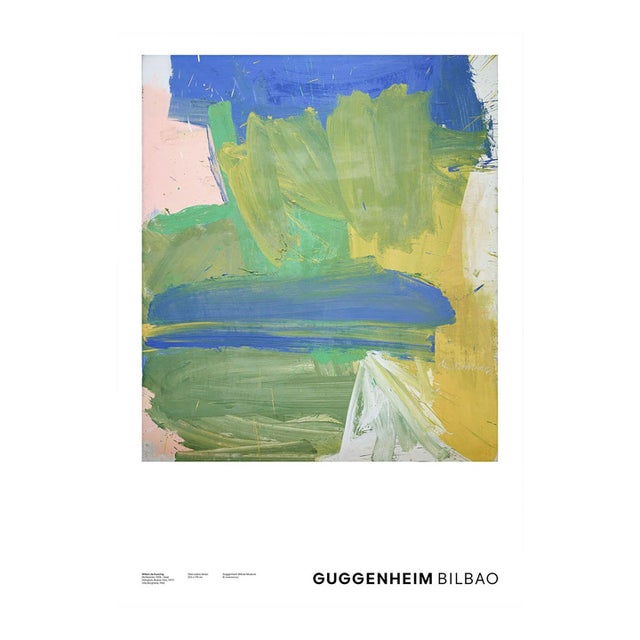 Willem De Kooning Villa Borghese Official Exhibition Poster For Sale