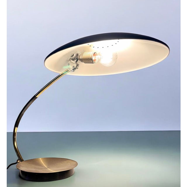 Large Kaiser Idell Mod. 6787 Table Lamp by Christian Dell for Kaiser Leuchten, 1951 For Sale - Image 4 of 16