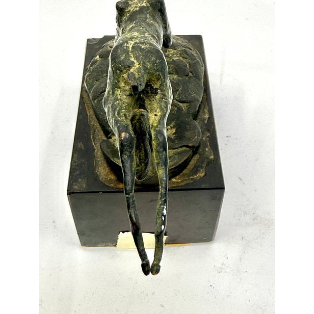1950s Bronze Stag by the noted American Sculptor Frank Eliscu Original Receipt For Sale - Image 13 of 15