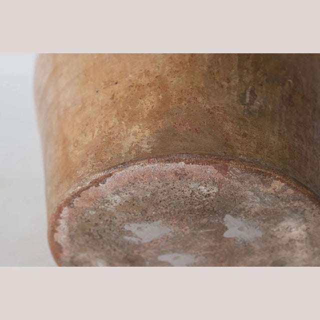 Brown Large Antique Mediterranean Olive Pot, 19th Century For Sale - Image 8 of 9