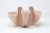 1970's Pink Handmade Ceramic Folded Bowl by Schwarzwald Pottery For Sale In Tampa - Image 6 of 10
