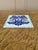 Dutch Delft Heraldic Tile in Blue and White For Sale In South Bend - Image 6 of 7