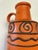 Ceramic Mid-Century West German Orange Jug Vase, 1960s For Sale - Image 7 of 15
