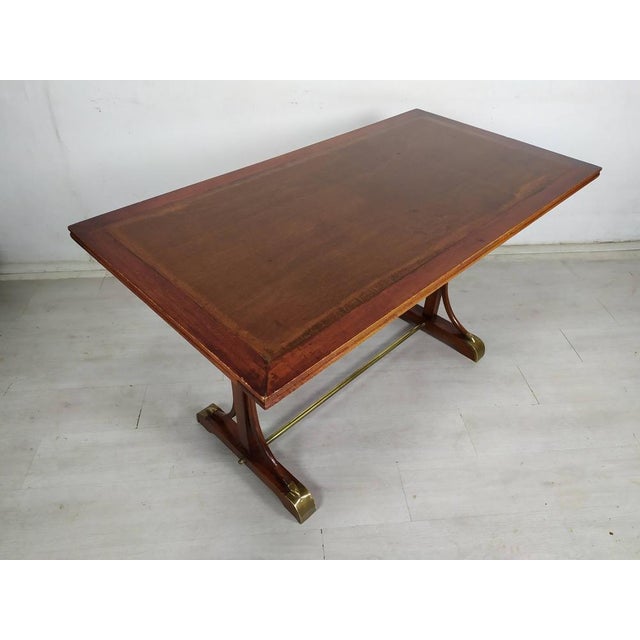 Maroon Bistrot Table from Thonet, 1890s For Sale - Image 8 of 18