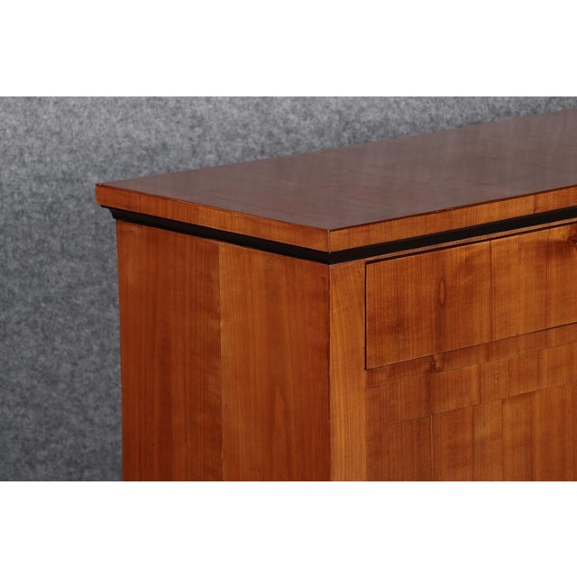 Small Biedermeier Half Cabinet in Cherrywood, 1820s For Sale - Image 18 of 18
