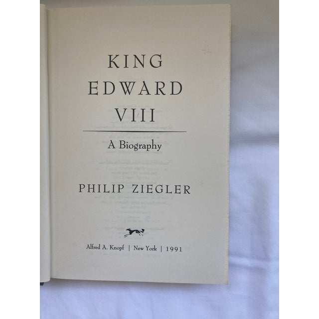 1990s King Edward VIII of England / a Vintage Biography For Sale - Image 5 of 6