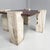 Italian Modern Rectangular Red Granite and Travertine Coffee Table, 1970s For Sale - Image 14 of 18