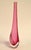 1960 Flavio Poli for Seguso Pink Murano Hand Blown Art Glass Vase Teardrop Shape For Sale In Miami - Image 6 of 14