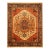 8x10 Luxurious Oriental Yellow Medallion Traditional Hand Knotted Wool Carpet Rug For Sale