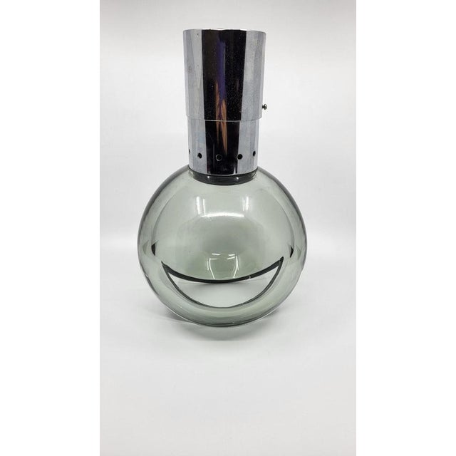 Eye Ball Ceiling Light in Glass and Chrome, 1970s For Sale - Image 3 of 9