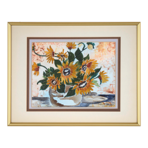 Sunflower Still Life Watercolor by Ron Taylor