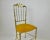 Antique Side Chair in Bronze For Sale - Image 3 of 11