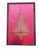 A wonderfully executed vintage string art sailboat showcasing the craftsmanship that made fiber art a hallmark of Mid-...